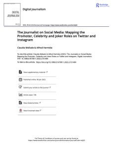 Digital Journalism paper