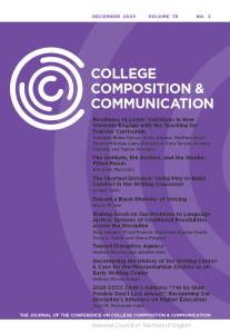 Cover image for CCC Vol 75 issue2