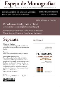 Inteligencia artificial para la relación con las audiencias: el sistema de recomendación Sophi