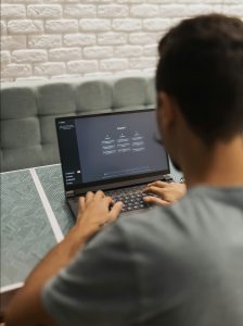 Person using ChatGPT